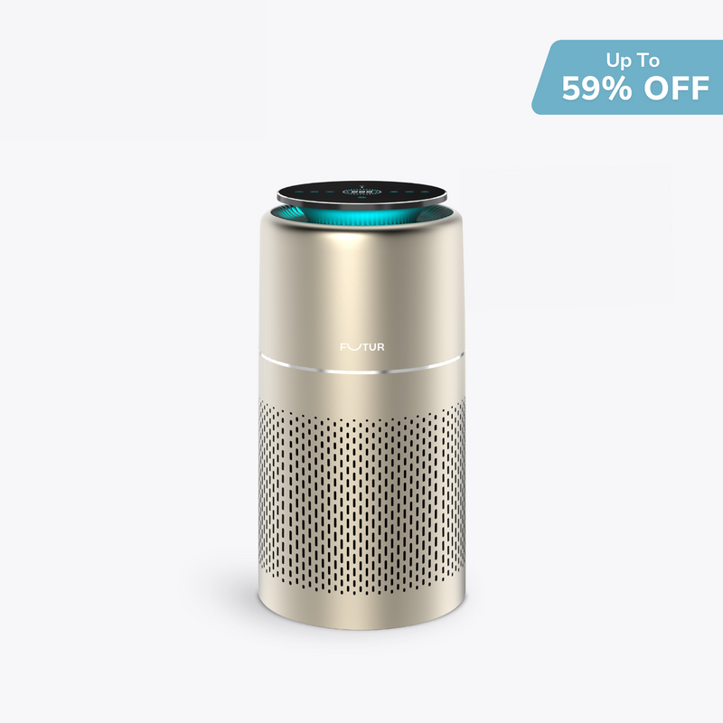 DAWN Plus UV Air Purifier in Gold