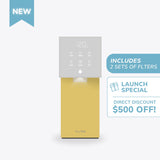 LUMIPURE Water Purifier in Sunshine Yellow