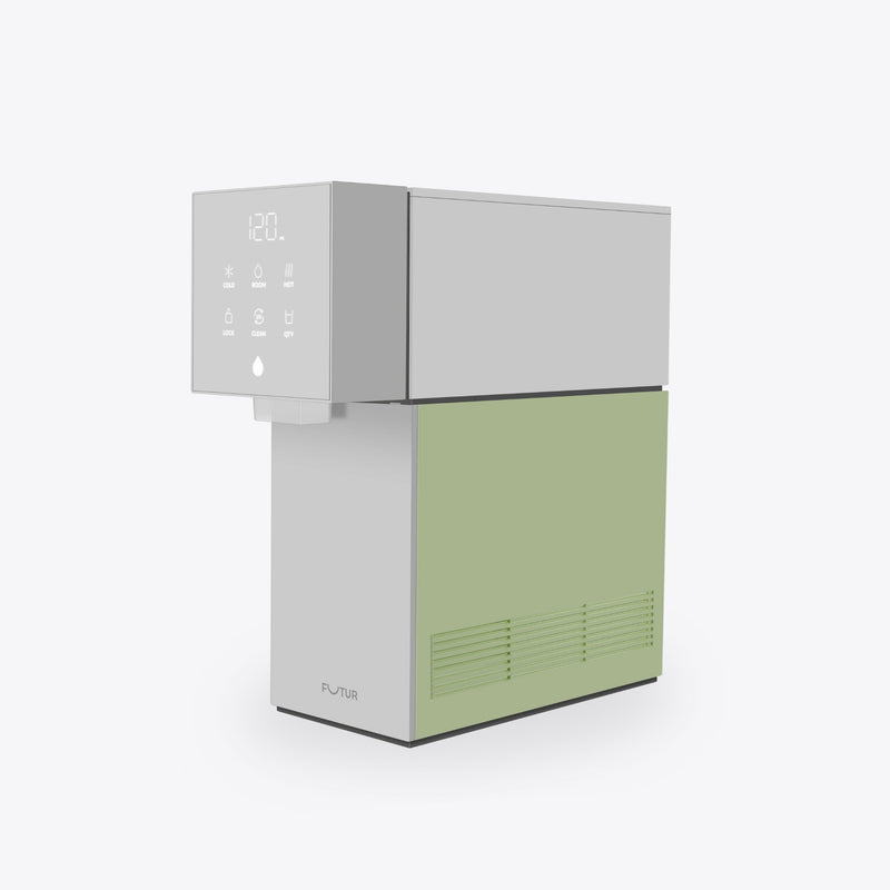 LUMIPURE Water Purifier in Grey and Sage Green